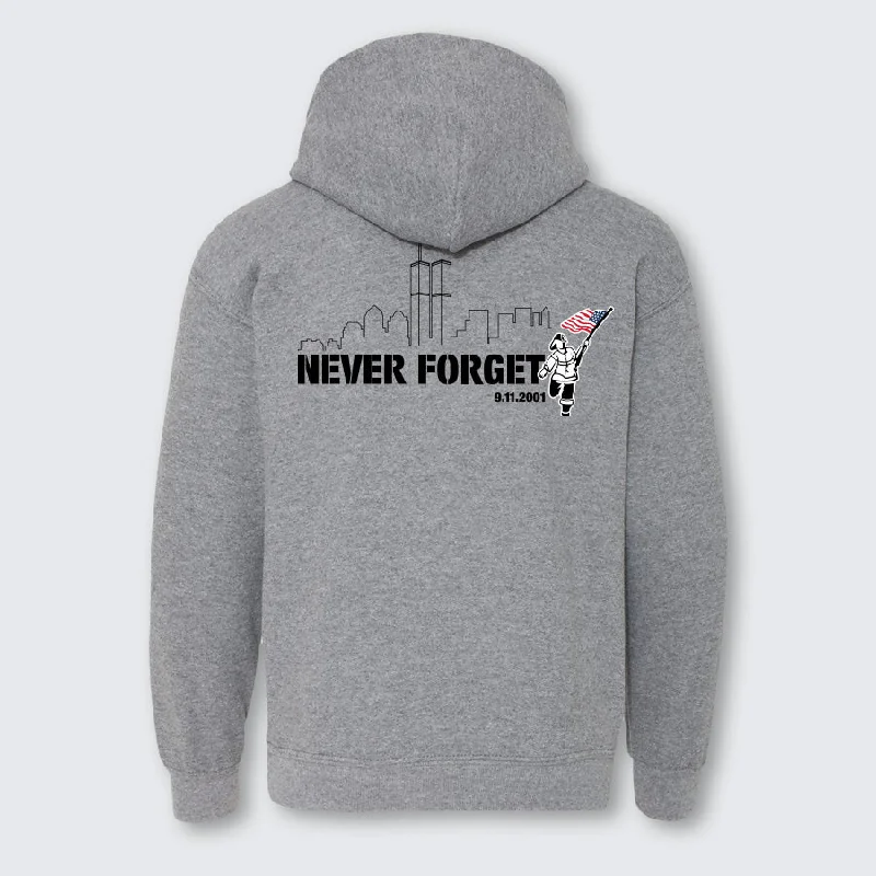 T2T Never Forget Hoodie – Youth - (Grey) SALE!