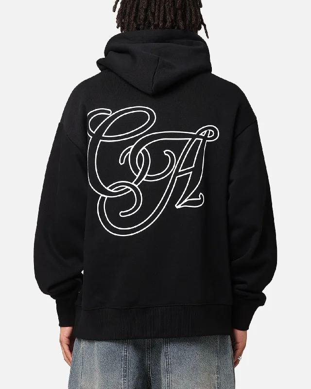 Carre C.A Monogram Hoodie Black