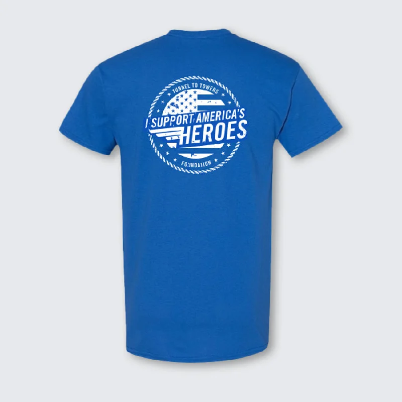 T2T HEROES TEE – UNISEX (Blue) SALE!