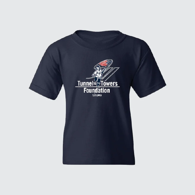 T2T Logo Tee - YOUTH (Navy)
