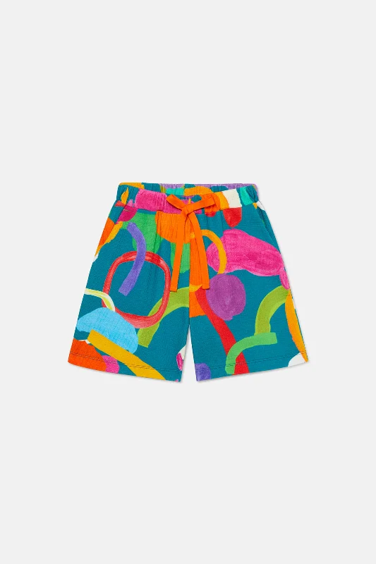 Shape Mix Kids Shorts