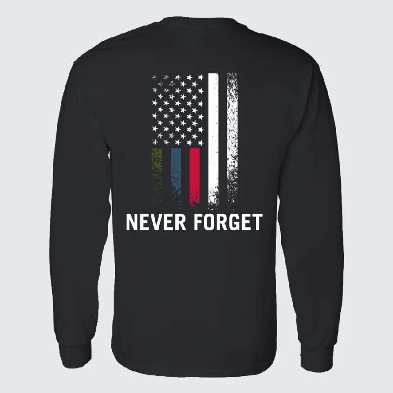 T2T Patriot Long Sleeve Tee - Unisex (Black)