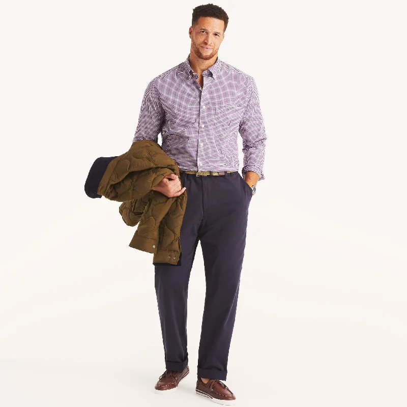 Nautica Mens Big & Tall Gingham Shirt