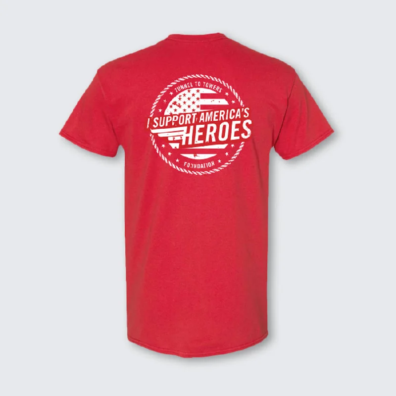 T2T HEROES TEE – UNISEX (Red) SALE!