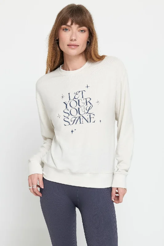 Soul Shine Savasana Pullover Chunky knit sweaters