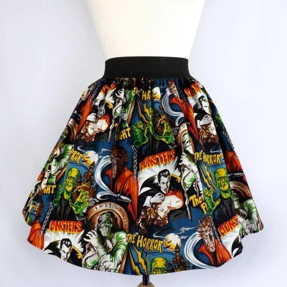 "Lindy" Hollywood Monsters Skirt Corset unclassified skirts