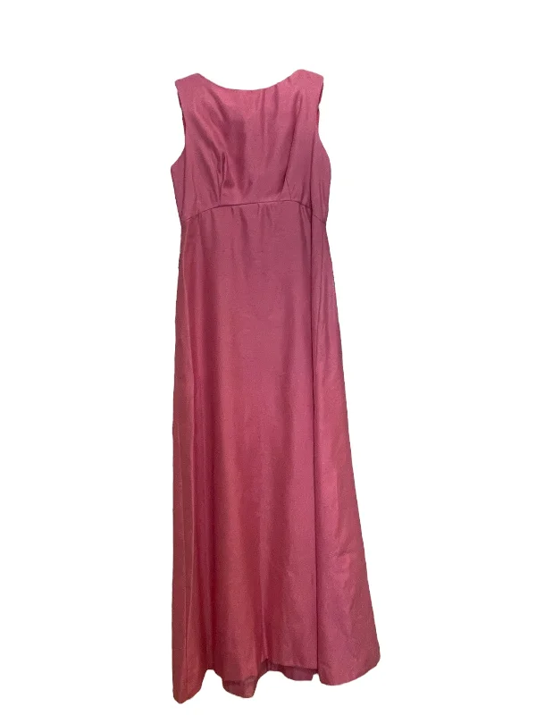 1960's Bubblegum Pink Raw Silk Gown by Ira Curtis Everyday wear unclassified dresses