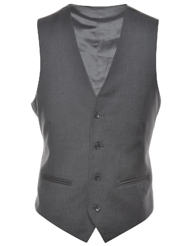 Black Waistcoat - M Preppy unclassified dresses