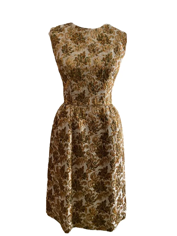 Brocade Leaf Dress Best-selling unclassified dresses