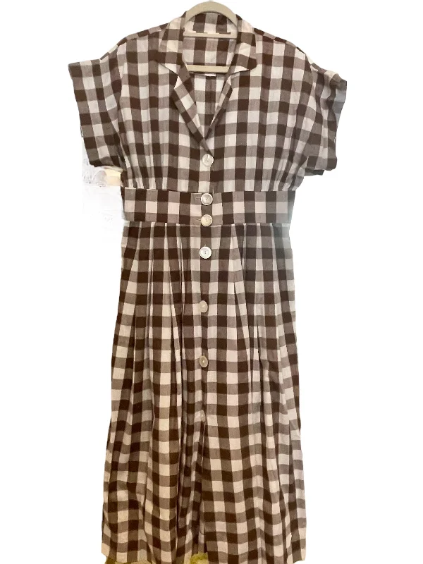 Cotton Gingham Dress Street style unclassified dresses