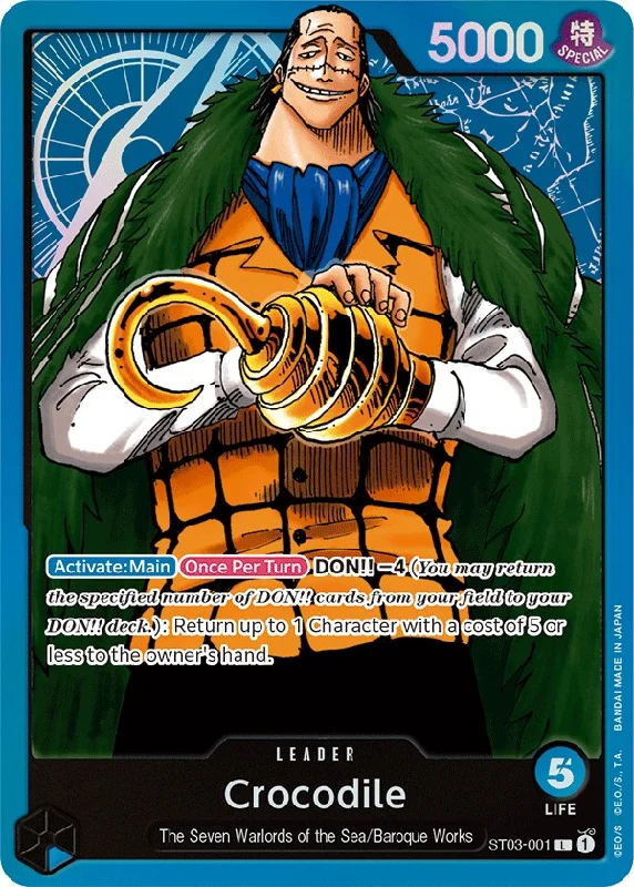 Crocodile (001) [Starter Deck: The Seven Warlords of The Sea] Winter unclassified dresses