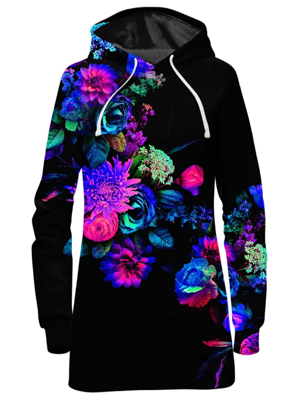 Darkest Bloom Hoodie Dress Fashionable unclassified dresses