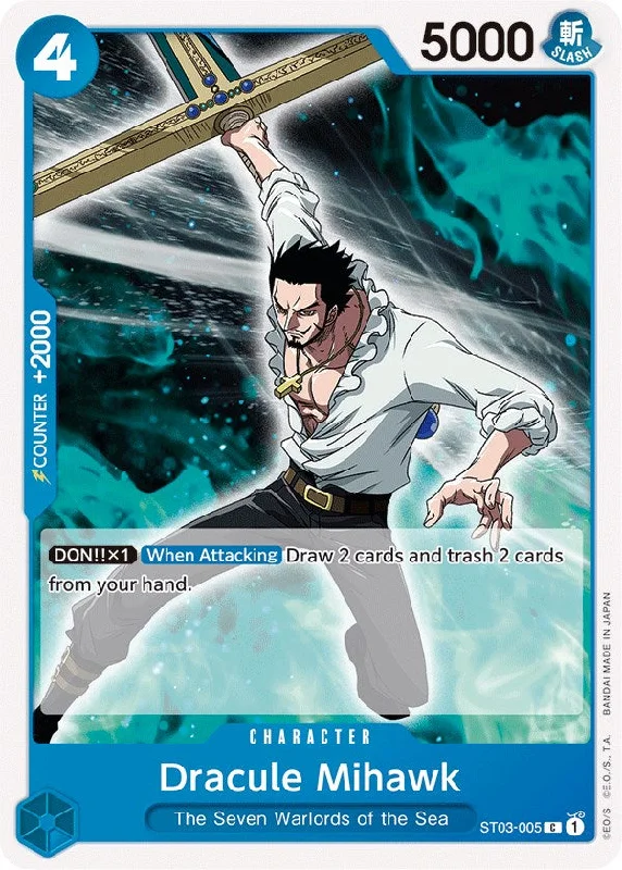 Dracule Mihawk [Starter Deck: The Seven Warlords of The Sea] Lightweight unclassified dresses