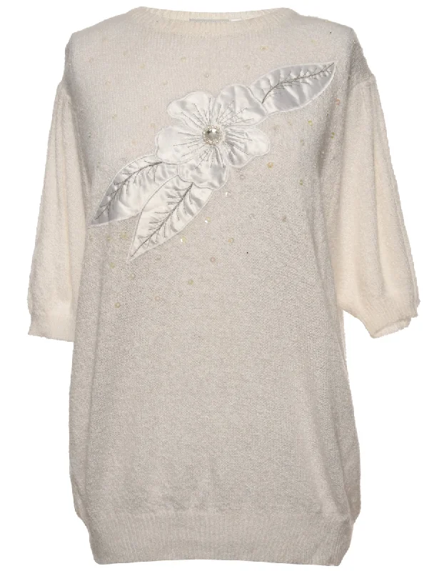 Embroidered Jumper - M High-end unclassified dresses