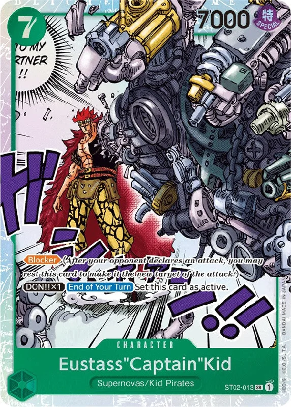 Eustass"Captain"Kid (013) [Starter Deck: Worst Generation] A-line unclassified dresses