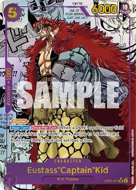 Eustass"Captain"Kid (Alternate Art)(Manga) [Awakening of the New Era] Breathable unclassified dresses