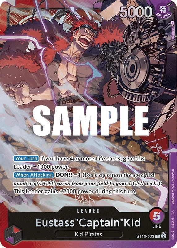 Eustass"Captain"Kid [Ultimate Deck - The Three Captains] Ruffled unclassified dresses