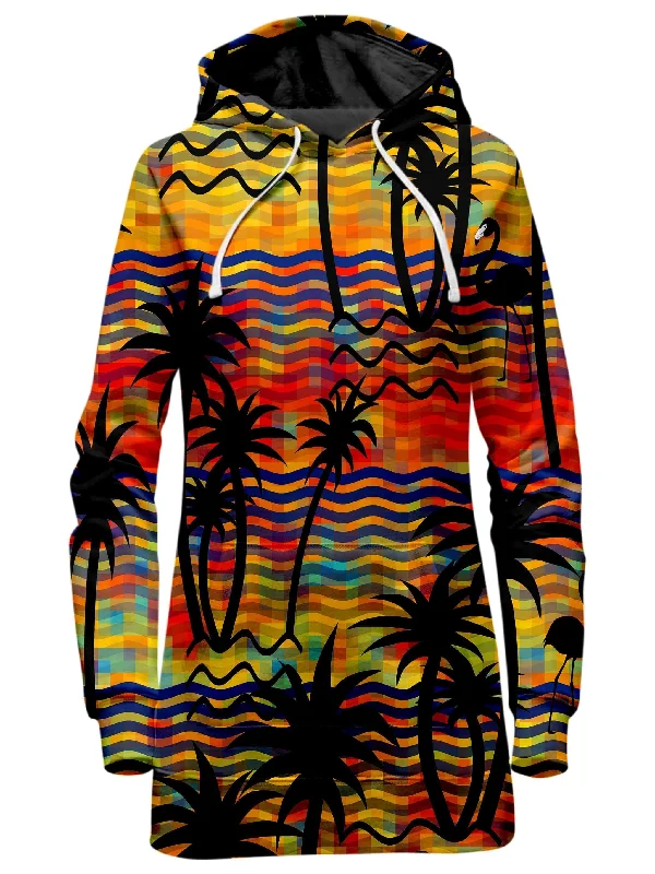 Flamingo Island Hoodie Dress Travel unclassified dresses