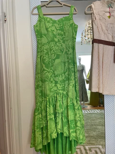 Green Hawaiian Dress by CC Fashions Dark color unclassified dresses