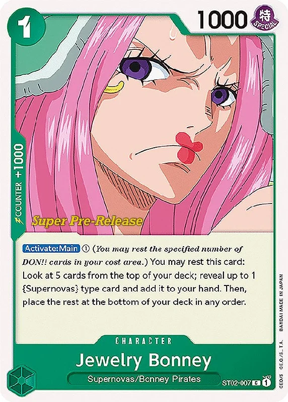 Jewelry Bonney [Super Pre-Release Starter Deck: Worst Generation] Budget-friendly unclassified dresses