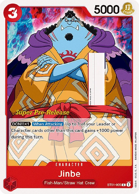 Jinbe [Super Pre-Release Starter Deck: Straw Hat Crew] Long unclassified dresses