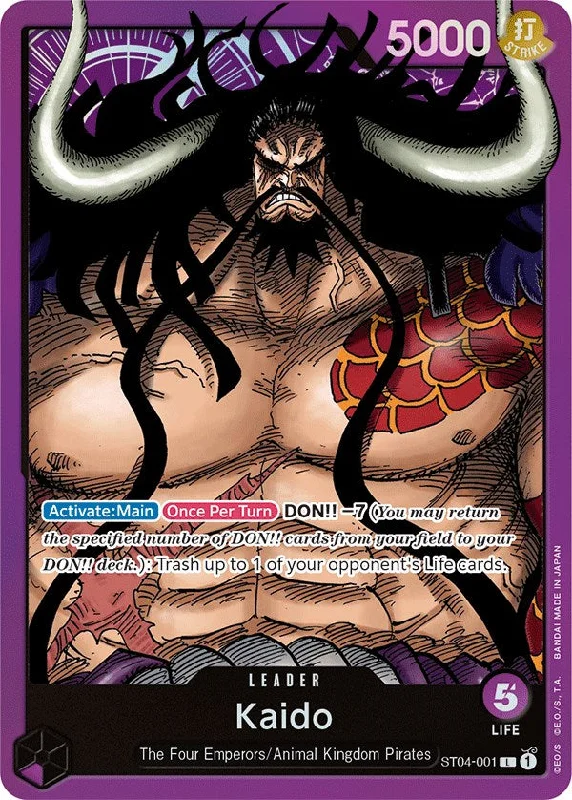 Kaido (001) [Starter Deck: Animal Kingdom Pirates] Flowy unclassified dresses