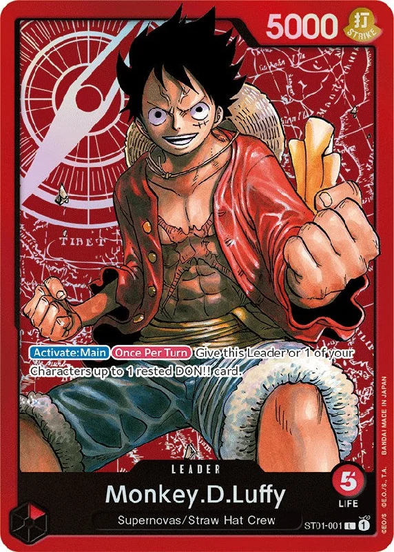 Monkey.D.Luffy (001) [Starter Deck: Straw Hat Crew] Casual unclassified dresses