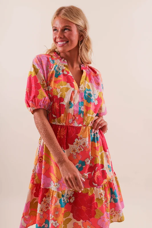 My Garden Club Dress-Coral Trendy new unclassified dresses