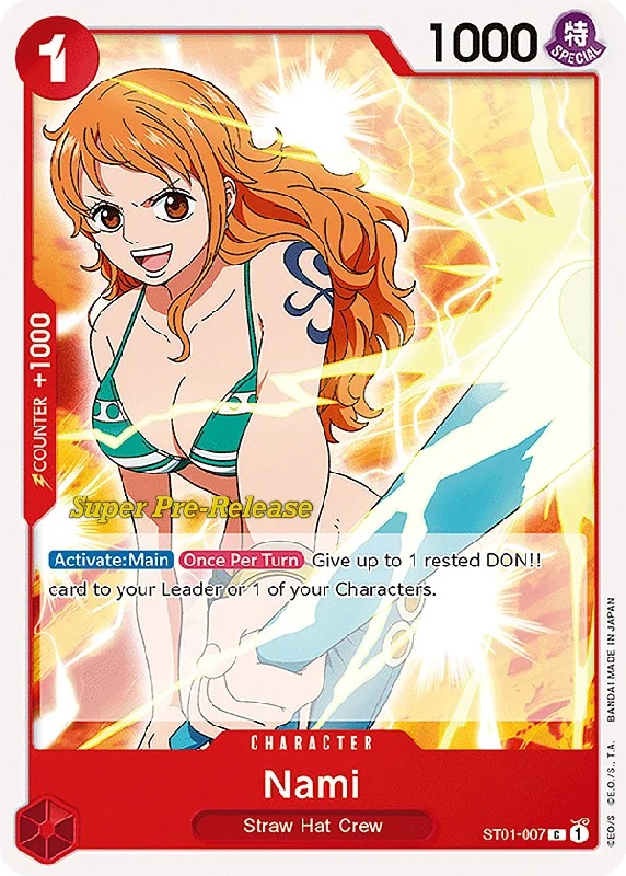 Nami [Super Pre-Release Starter Deck: Straw Hat Crew] Cocktail unclassified dresses