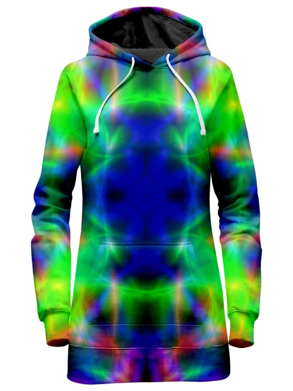 Nuclear Melt Tie-Dye Hoodie Dress Anniversary unclassified dresses