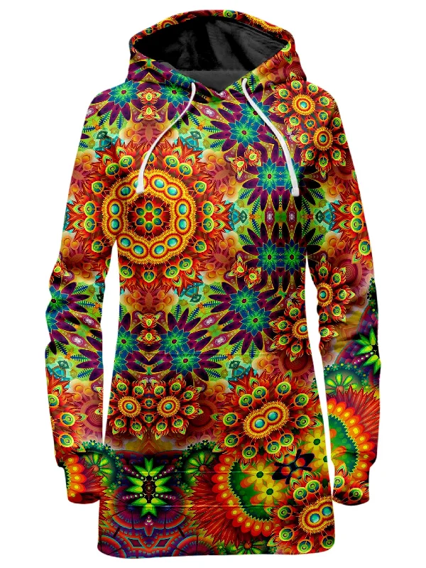 Ornate Color Journey Hoodie Dress Beaded unclassified dresses