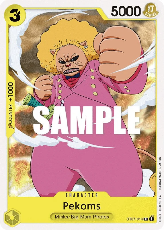 Pekoms [Starter Deck: Big Mom Pirates] Backless unclassified dresses