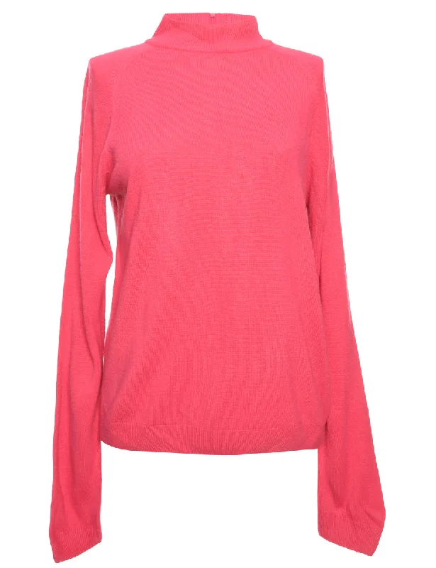 Pink Jumper - L Festival unclassified dresses