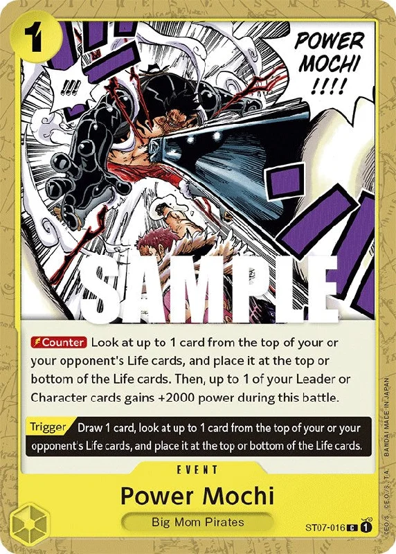 Power Mochi [Starter Deck: Big Mom Pirates] Trendy unclassified dresses