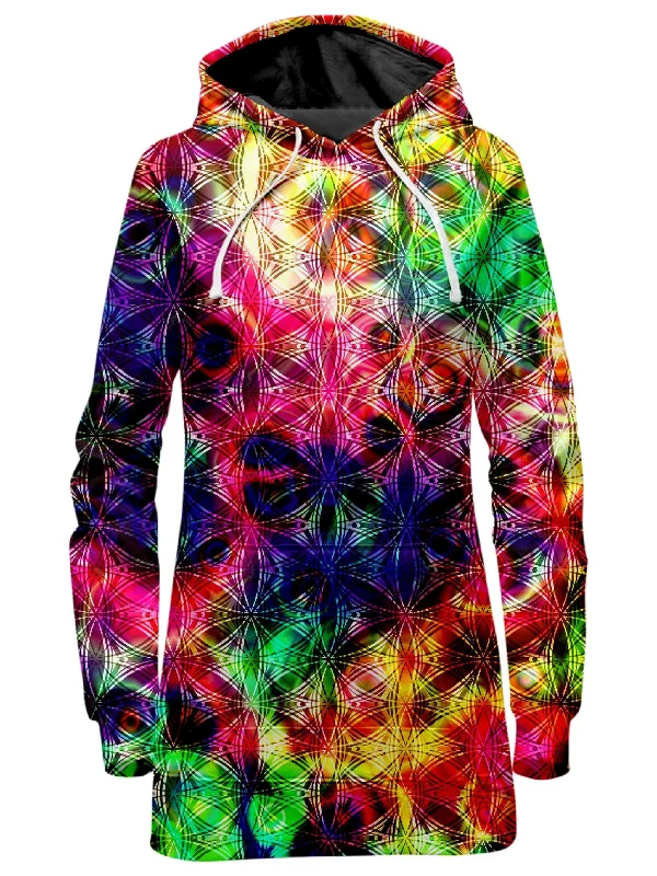 Psychedelic Flow Hoodie Dress Anniversary unclassified dresses