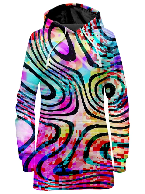 Psytrance Hoodie Dress Pastel unclassified dresses