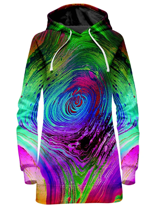 Rainbow Vortex Hoodie Dress Summer unclassified dresses