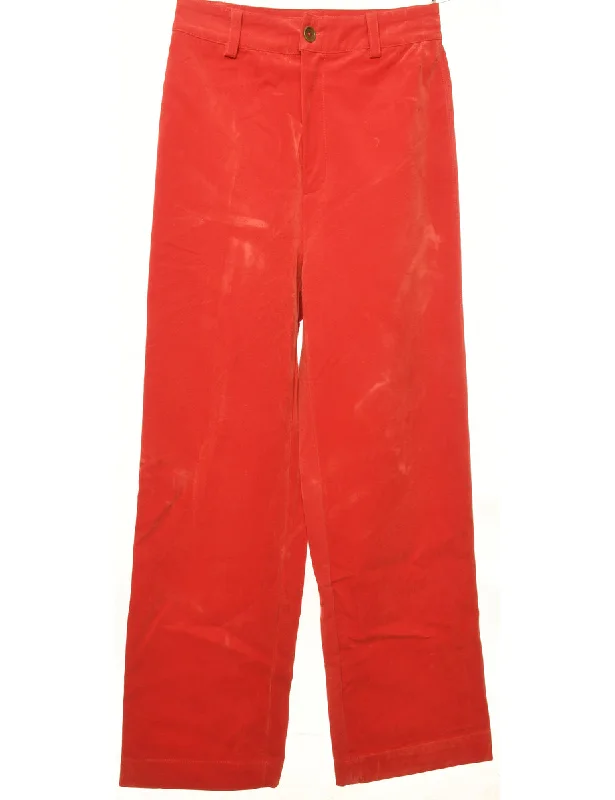 Red Trousers - W26 L28 Budget-friendly unclassified dresses