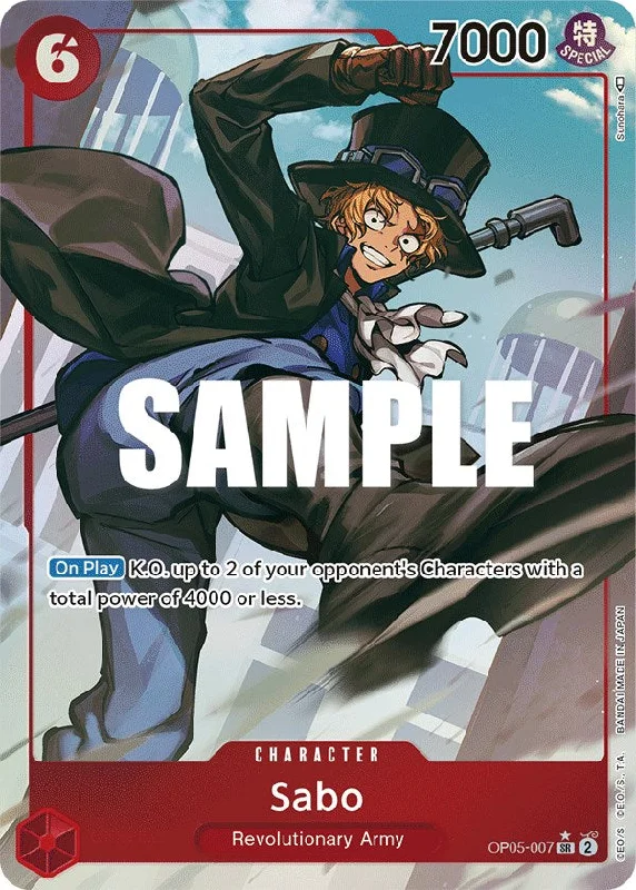 Sabo (Alternate Art) [Awakening of the New Era] Printed unclassified dresses