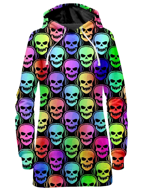 Skull Deejays Hoodie Dress Stylish unclassified dresses