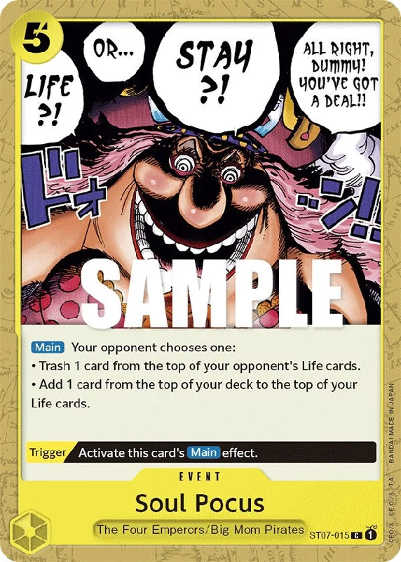 Soul Pocus [Starter Deck: Big Mom Pirates] Beach unclassified dresses