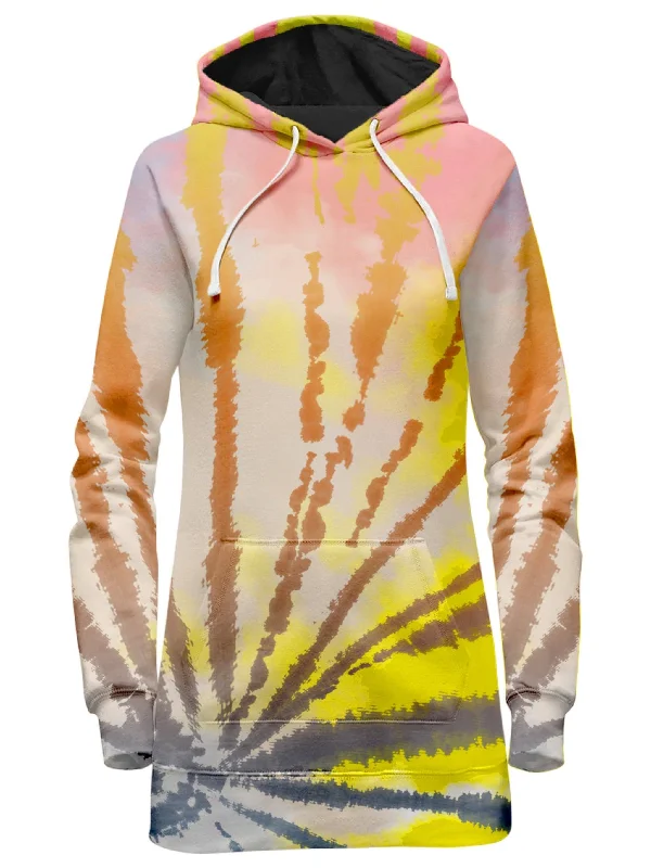 Sunrise Tie Dye Hoodie Dress Winter unclassified dresses