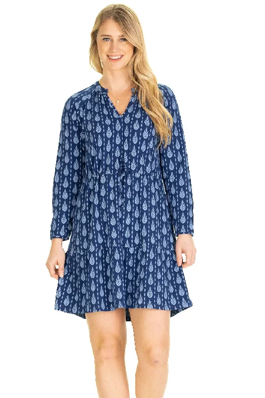 The Meredith Dress in Blue Vine Fashionable unclassified dresses