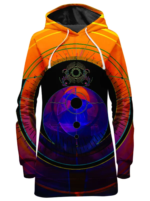 Third Eye Sunset Hoodie Dress Lounge unclassified dresses