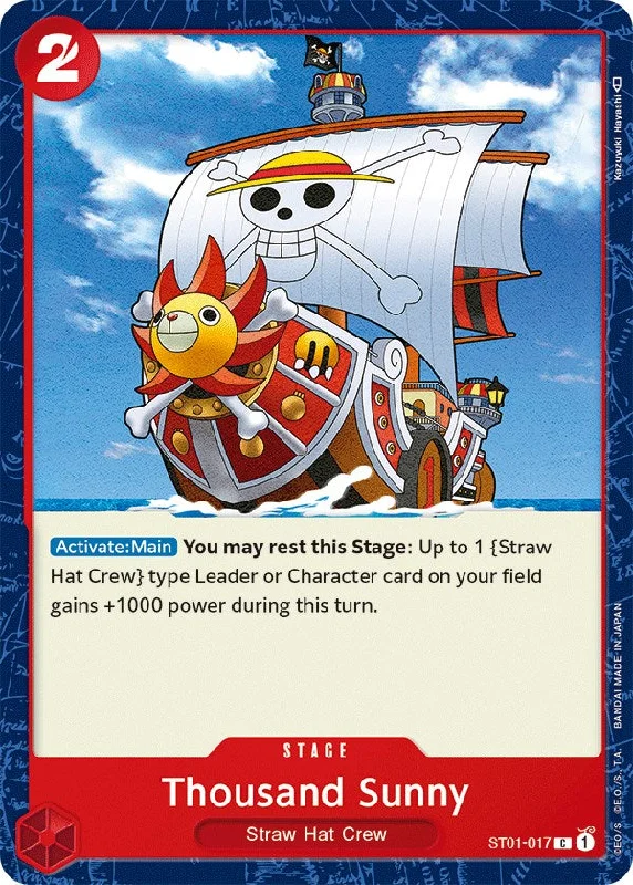 Thousand Sunny [Starter Deck: Straw Hat Crew] Long unclassified dresses