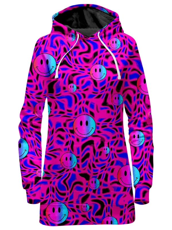 Trippy Smiles Hoodie Dress Chic unclassified dresses