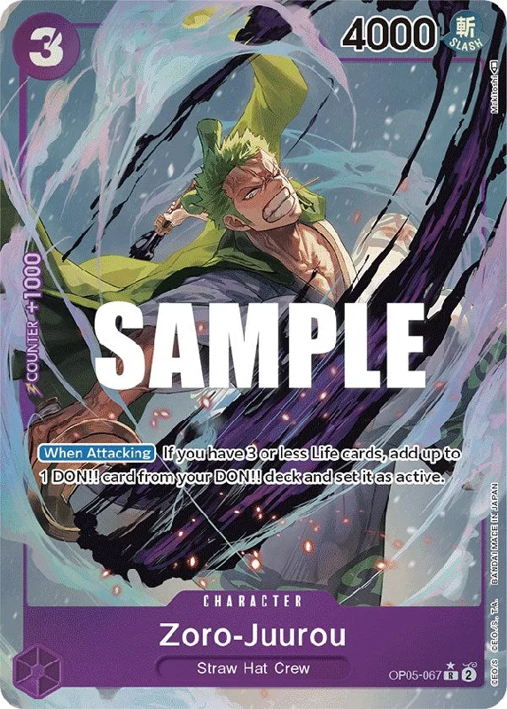 Zoro-Juurou (Alternate Art) [Awakening of the New Era] Color block unclassified dresses