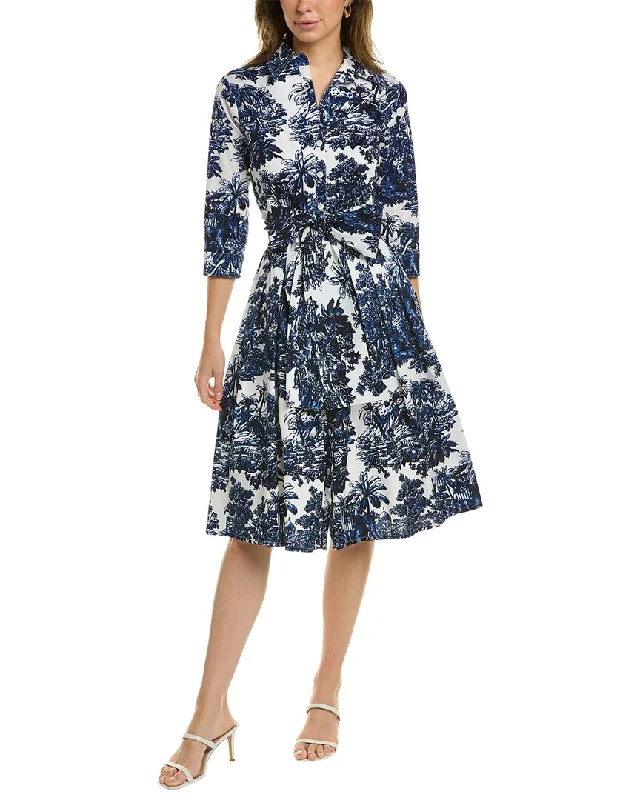 Samantha Sung Audrey 1 Shirtdress Cute Shirt Dress