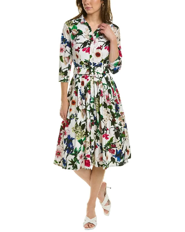 Samantha Sung Audrey 2 Shirtdress Vintage Shirt Dress