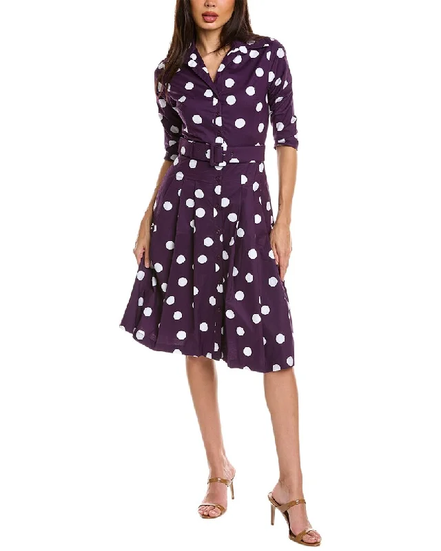 Samantha Sung Audrey 3 Shirtdress Simple Shirt Dress